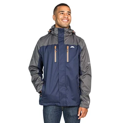 Image of Trespass Mens Wooster Waterproof Jacket (XXS) (Navy)