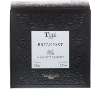 Image of Dammann Breakfast Tea Cristal Teabags (Pack of 1, Total 50 Teabags)