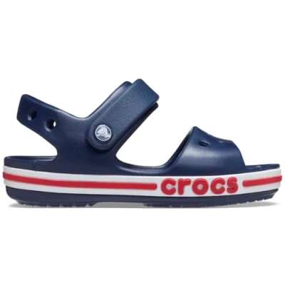 Image of Crocs Boy&#039;s Unisex Kids Bayaband Sandal K, Navy/Pepper, 4 UK Child