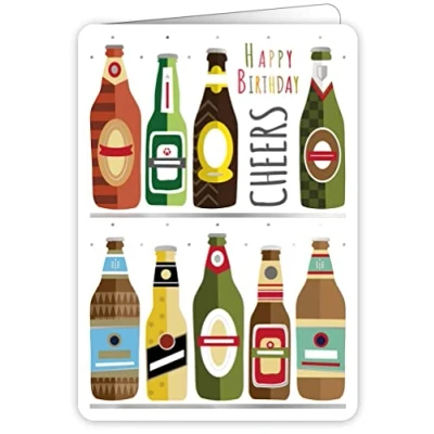 Image of Quire Colourround Card Happy Birthday Cheers