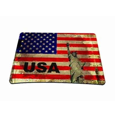 Image of LUXBURG COMPUTER MOUSEPAD MOUSE MAT MICE PAD USA FLAG