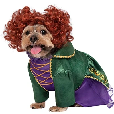 Image of Rubies Disney Hocus Pocus Winifred Sanderson Pet Costume, Medium