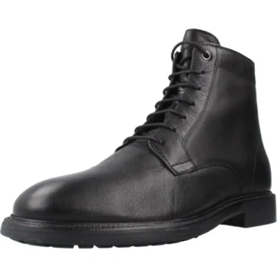 Image of Geox Men&#039;s U Tiberio D Ankle Boot, Black, 10 UK