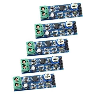 Image of Pxyelec 5PCS 5V 12V 200 Gain LM386 Audio Amplifier Module, Board for Arduino EK1236