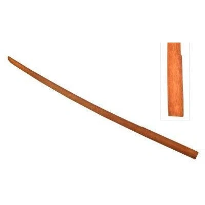 Image of Playwell Martial Arts Deluxe Childrens Wooden Bokken Red Oak