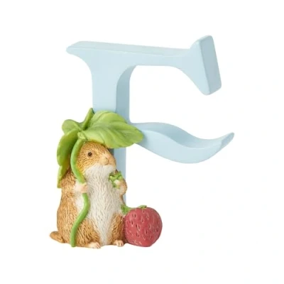 Image of Beatrix Potter F Timmy Willie With A Strawberry Ornamental Letter