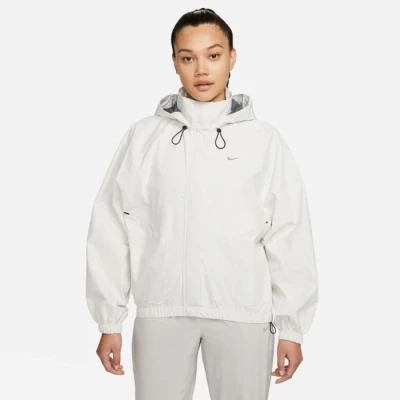 Image of Nike Performance Swift Running jacket, Women&#039;s, Size: Large, Pale ivory/black/silver