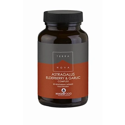Image of Terra Nova Astragalus, Elderberry and Garlic Complex (50 Caps)