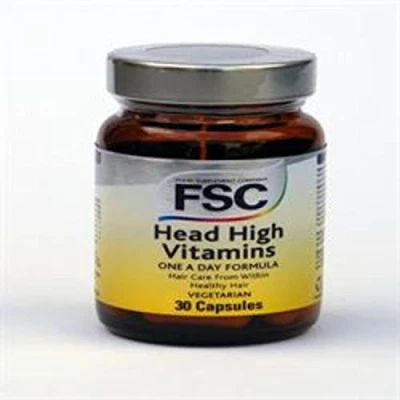 Image of FSC Head High Hair Vitamins and Minerals Pack of 30 Capsules