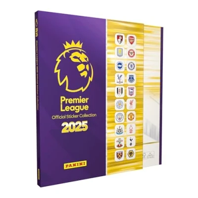 Image of Premier League 2025 Official Sticker Collection Hardback Binder