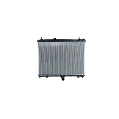 Image of 1330W5, 133396, 96873599, 9687359980 Engine radiator NRF 58468 Aluminium 562mm 380mm 28mm Brazed cooling fins PEUGEOT: 407 Saloon, 508 I Saloon