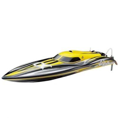 Image of Joysway JY8901Y Alpha BRUSHLESS Yellow ARTR Racing Boat w/oBATT/CHRGR RC Vehicle