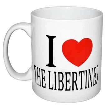 Image of EC C187 I Love The Libertines Mug, Ceramic