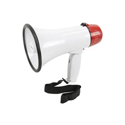Image of USB Rechargeable Megaphone (10W) with Siren