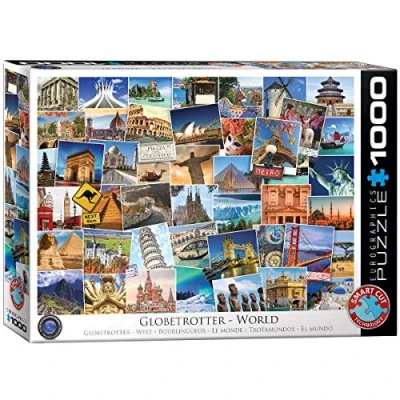 Image of EuroGraphics 6000 3846 Harvest Time Jigsaw Puzzle, Multicoloured, 1000