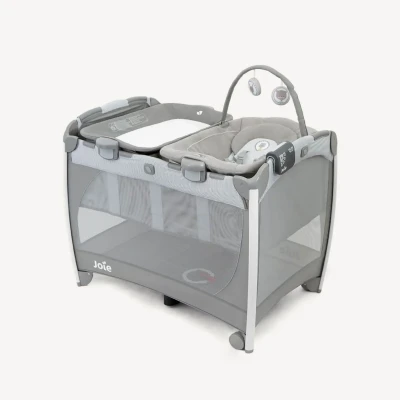 Image of Joie Excursion Change &amp; Bounce Travel Cot Portrait