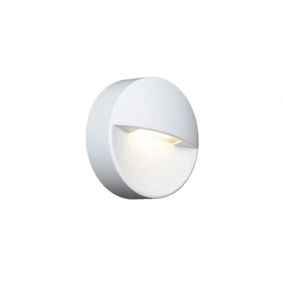 Image of Ansell Pi LED Low Level CCT Wall Light White