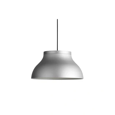 Image of HAY PC M hanging light with a diffuser, aluminium