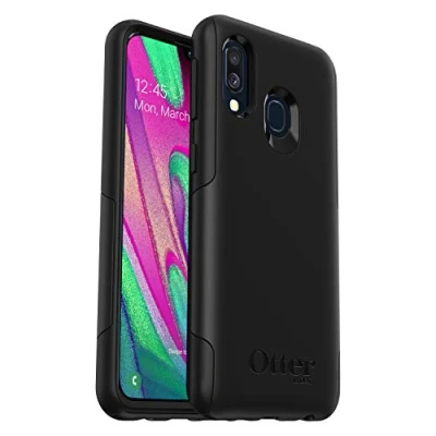 Image of OtterBox for Galaxy A40, Drop Proof Protective Case, Commuter Lite, Black Non Retail Packaging
