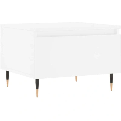 Image of vidaXL Coffee Table White 50x46x35 cm Engineered Wood