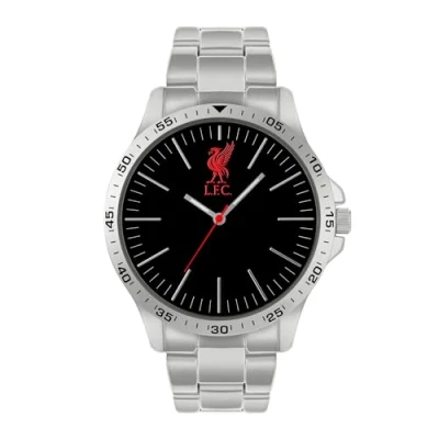 Image of Liverpool Football Club Boy&#039;s Analog Quartz Watch with Stainless Steel Strap LFC8007