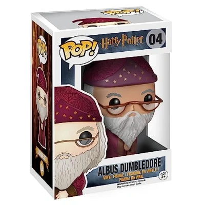 Image of Funko POP! Movies: Harry Potter Albus Dumbledore Collectable Vinyl Figure Gift Idea Official Merchandise Toys for Kids &amp; Adults Movies Fans Model Collectors and Display