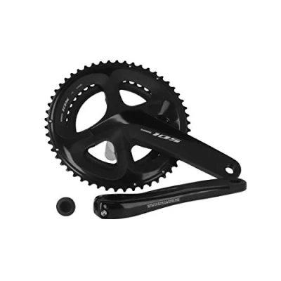 Image of Shimano 105 FC R7000 double chainset, HollowTech II 175 mm 53 / 39T, black