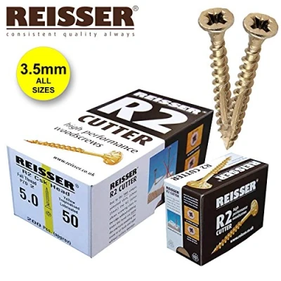 Image of Reisser Cutter High Performance Woodscrew YP 3.5x16mm Box 200