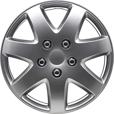 Image of AUTO STYLE Set wheel covers Michigan 15 inch gun metal