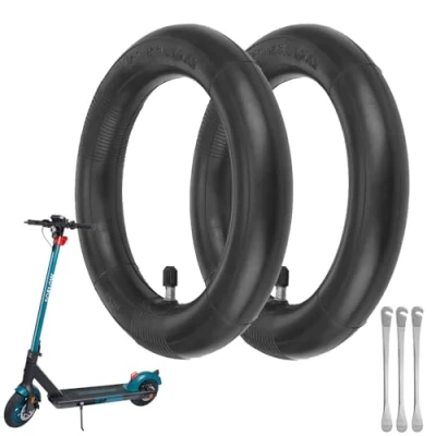 Image of Flycoo Inner Tubes for MI Electric Scooter 3 Xiaomi M365 / Pro 8 1/2x2 Front/Rear Replacement Tyre Double Layer + Levers