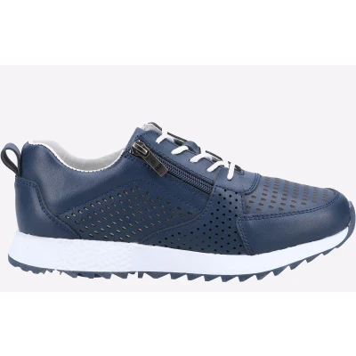 Image of Fleet &amp; Foster June MEMORY FOAM Shoes Womens Navy Size UK 7