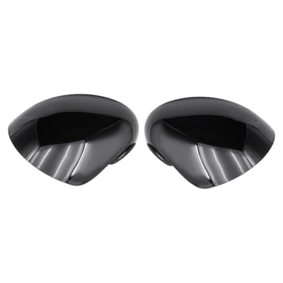 Image of KYYET Gloss Black Door Wing Mirror Cover Cap Casing Fits For Mini 2014 2019 F55 F56 F57 F60 RHD