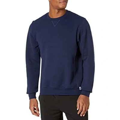 Image of Russell Athletic Men&#039;s Dri Power Fleece Sweatshirt, New Navy, Large
