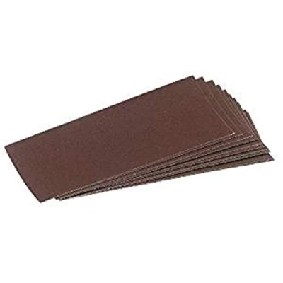 Image of Draper Assorted Aluminium Oxide Sanding Sheets, 232 x 92mm (Pack of 10)