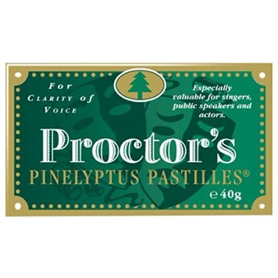 Image of Proctor&#039;s 40 g Pinelyptus Pastilles Pack of 12