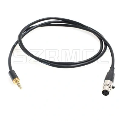 Image of SZRMCC 3.5mm 1/8&#039;&#039; TRS to TA3F 3 Pin Mini XLR Audio Cable for Sennheiser AKG Headphones Mic