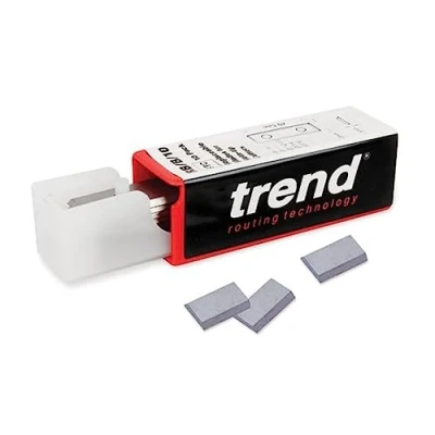 Image of Trend Professional Rota Blade, Pack of 10, 8.4x5.6x1.1mm, Straight Blades, Tungsten Carbide Tipped, RB/G/10