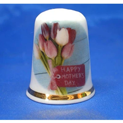 Image of Birchcroft Porcelain China Collectable Thimble Mothers Day