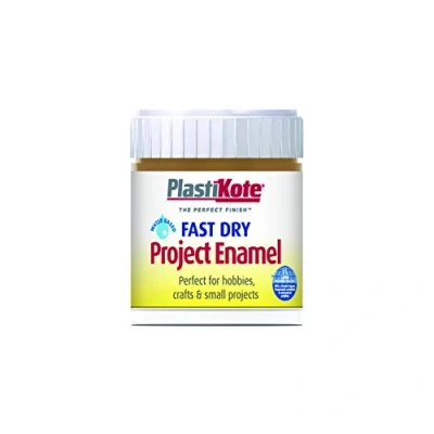 Image of Plastikote B17W 59 ml Enamel Paint Bottle Nut Brown
