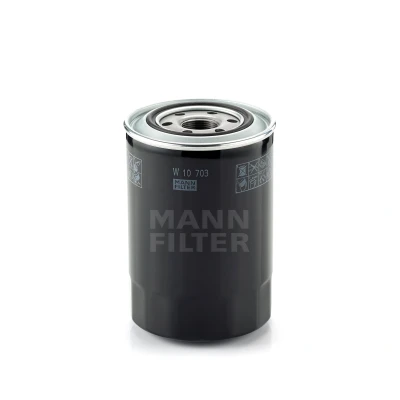 Image of 2631145001, 2631145010 Oil Filter MANN W 10 703 M26x1.5 Spin on