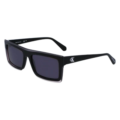 Image of Calvin Klein Jeans Unisex Sunglasses, Size: 55, Black