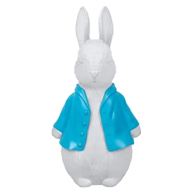 Image of Fizz Creations Peter Rabbit Character Shaped Mood Light. Soft Glow Night Battery Powered. Officially Licensed Beatrix Potter Merchandise.