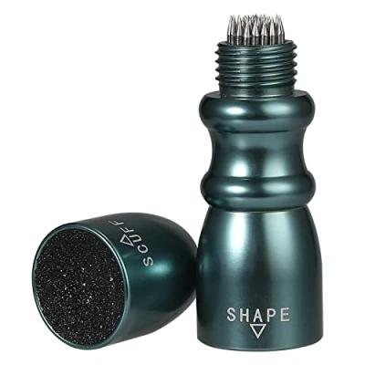 Image of Bohaner 3 in 1Tip Snooker Pool Cue Tip Tool Billiard Accessories Shaper, Scuffer, Aerator Shaper (Dark Green)