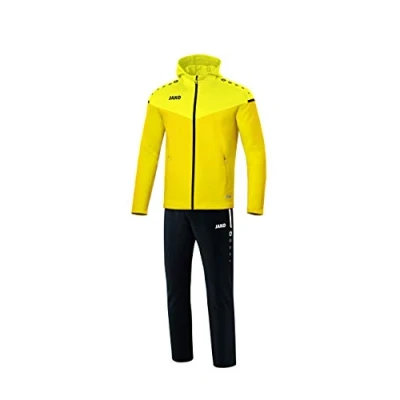 Image of JAKO Men&#039;s Champ 2.0 Hooded Presentation Suit Citro/Citro Light, 3XL