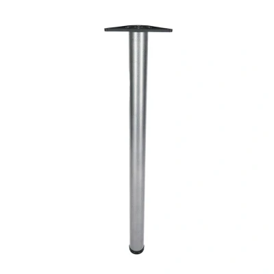 Image of Rothley Stainless Steel Kitchen Worktop Leg Range of Contemporary cols 870mmhigh#Pewter