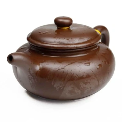 Image of Yxhupot Teapot 15oz/450ml Chinese Zisha Clay Tea Coffee Pots Archaize Fanggu (L)