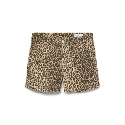 Image of Vero Moda Vmtess Denim shorts Silver mink, Women&#039;s, Size: XS, mink