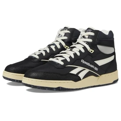 Image of Reebok Unisex Bb 4000 Ii Mid Sneaker, Black/Grey 6/Chalk, 10 UK