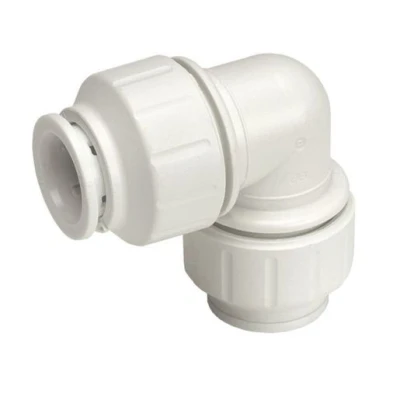 Image of JG Speedfit Elbow Push Fit 10mm White PEM0310W L