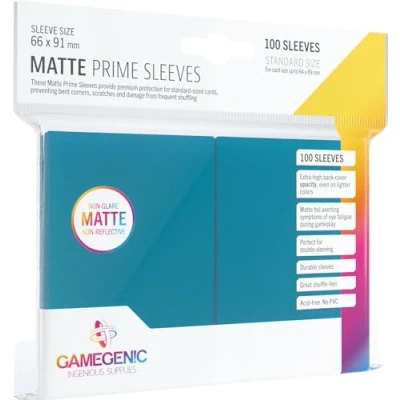 Image of Gamegenic GGS11028ML Matte Prime Sleeves (100 Pack), Blue